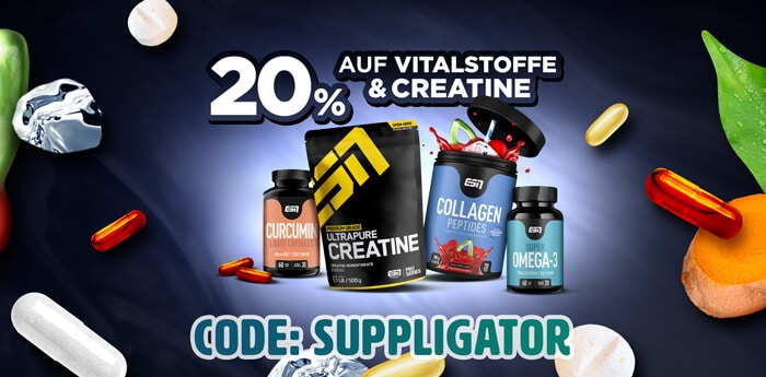 Promozione ESN sui nutrienti essenziali con uno sconto del 20% + Lancio delle nuove Oatbars + Solid Joints