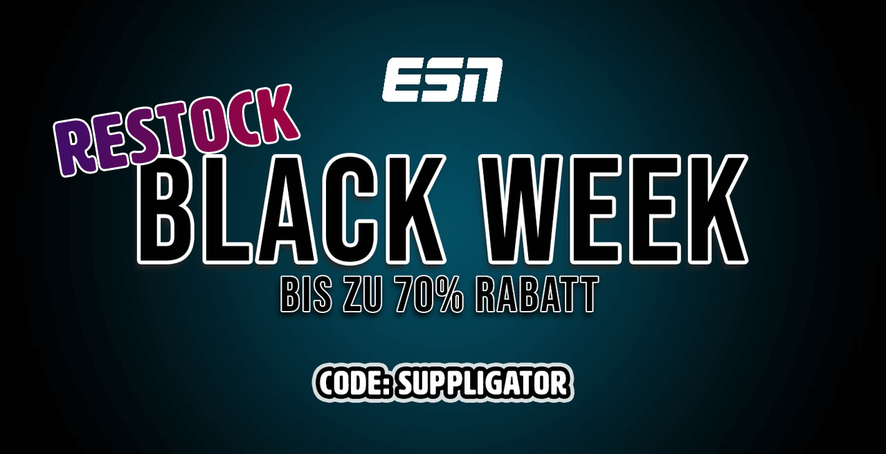 Rifornimento ESN Black Week con il lancio del nuovo Designer Whey