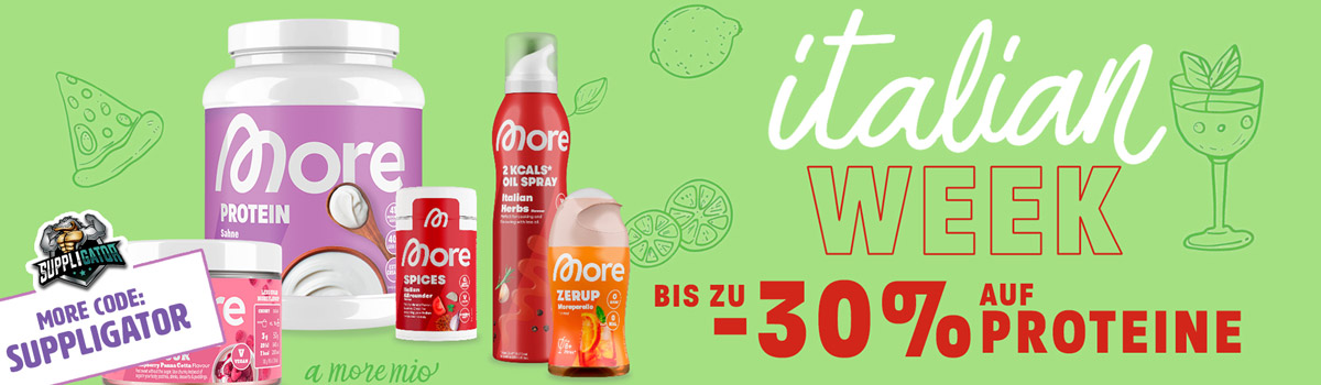 More Italian Week con sconti fino al 30%