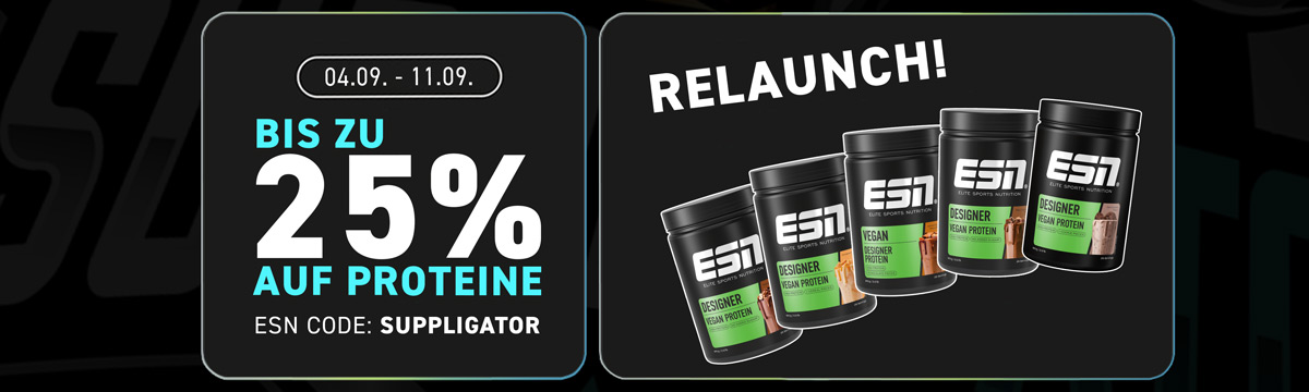 Risparmia fino al 25% con la promozione sulle proteine ESN e lo sconto scalare Flexpresso