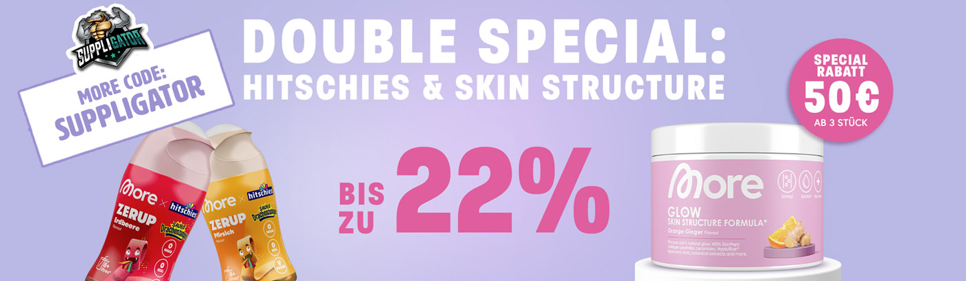 Risparmia fino al 28% con la promozione “More Double Special” in occasione del rilancio di Hitschies Zerup