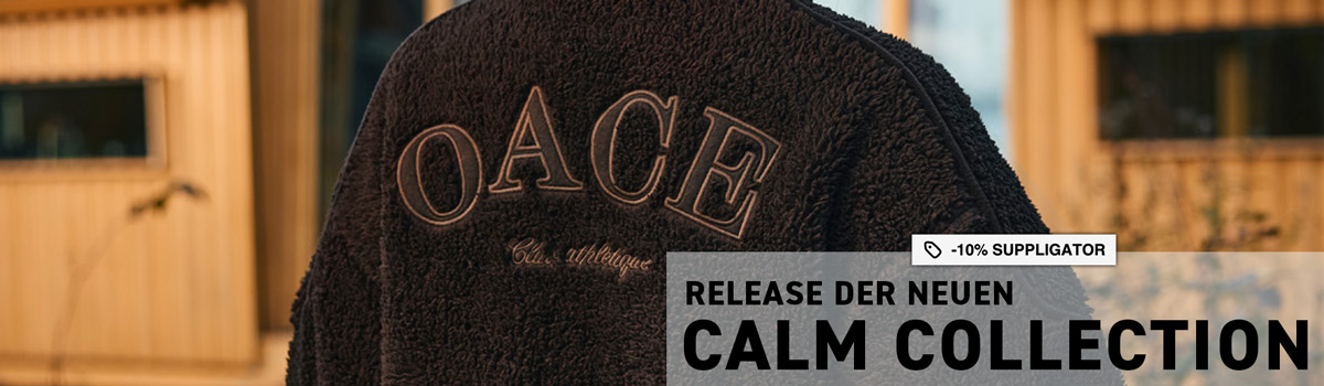 Lancio della collezione Calm da OACE con uno sconto del 10%