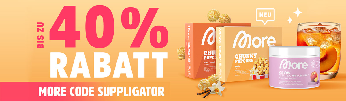 More prolunga la promozione del 20% su tutto + lancio del Chunky Popcorn
