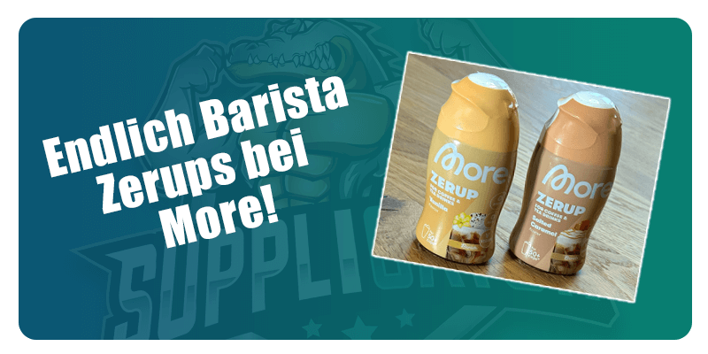 More Barista Zerup – Sciroppo senza zucchero per caffè e tè