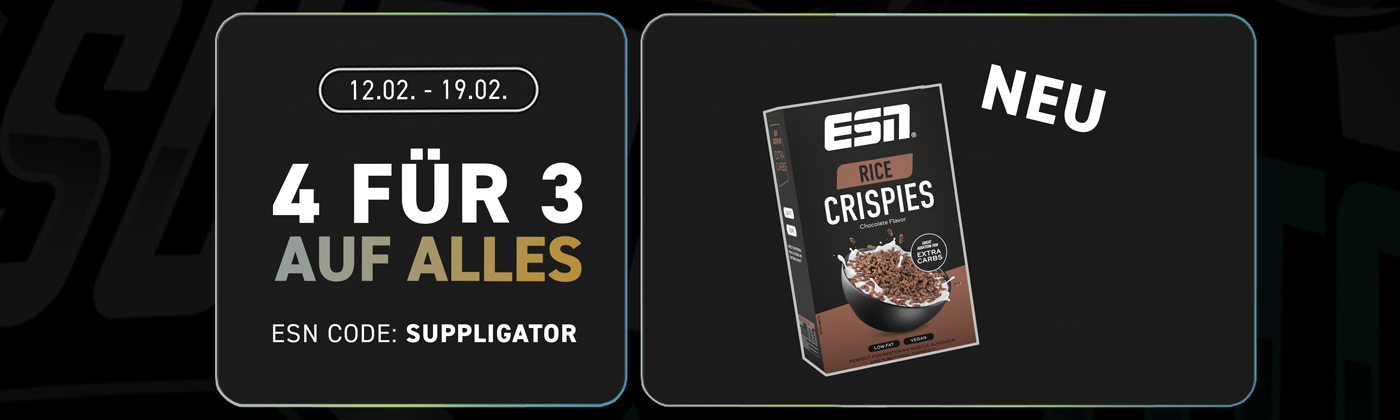 Promozione “4 al prezzo di 3” da ESN in occasione del lancio dei nuovi Crispies
