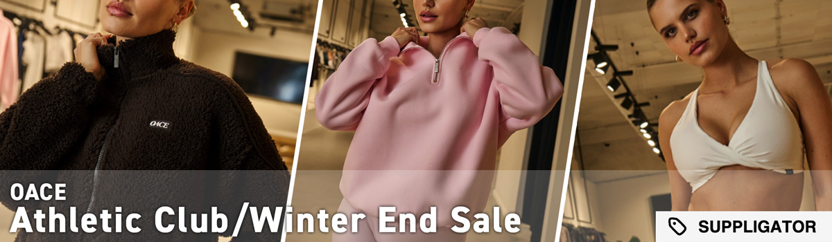 Promozione “Winter End Sale” dell’OACE Athletic Club con tanti rifornimenti