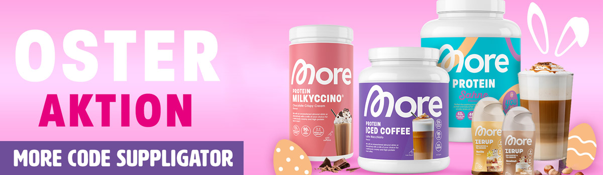 More prolunga la promozione FIBO con il 25% di sconto su tutto +