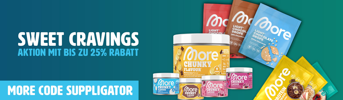 Promozione “More Sweet Cravings” con sconti fino al 25% sulla linea Chunky Flavour e sui nuovi prodotti