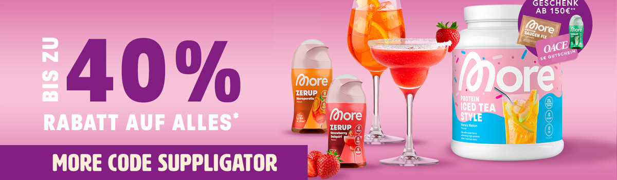 More prolunga la promozione per il compleanno con nuovi lanci e un concorso a premi
