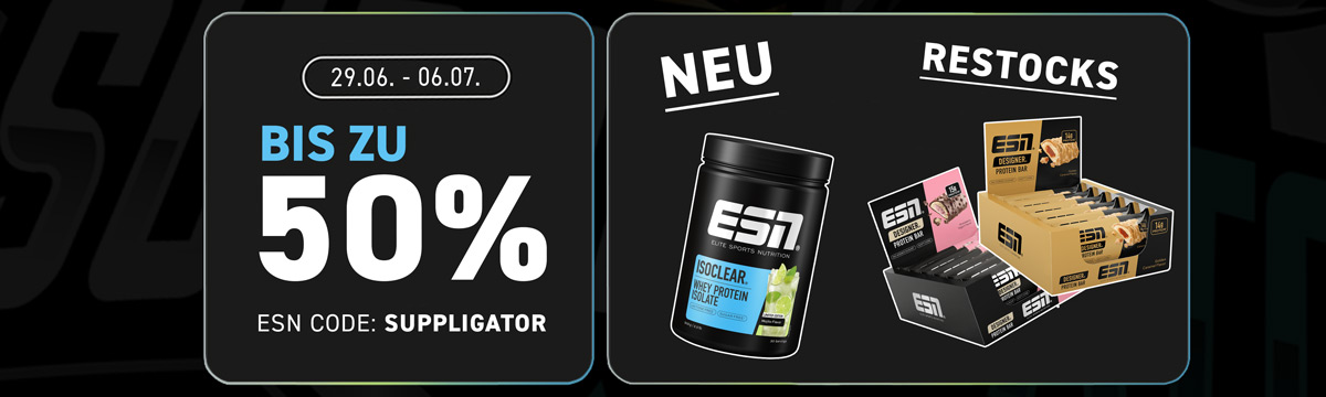 ESN WEEK 2025 con sconti fino al 50%
