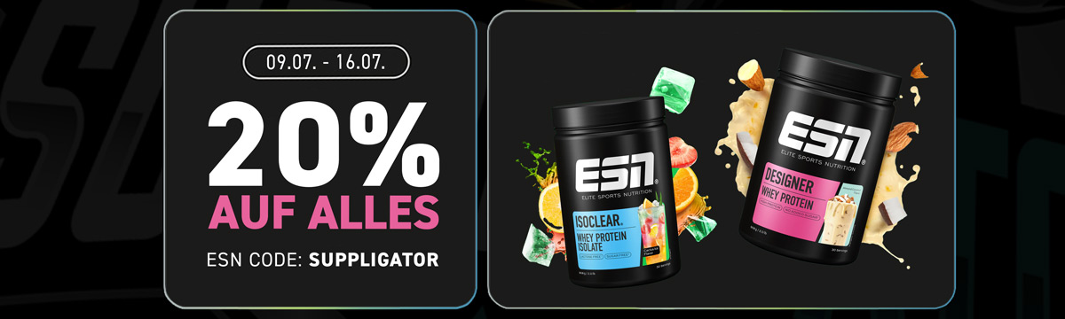 20% di sconto su tutto da ESN