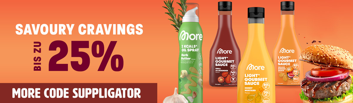 Sconto fino al 25% su More Savoury Cravings + Lancio dello spray all’olio al burro alle erbe