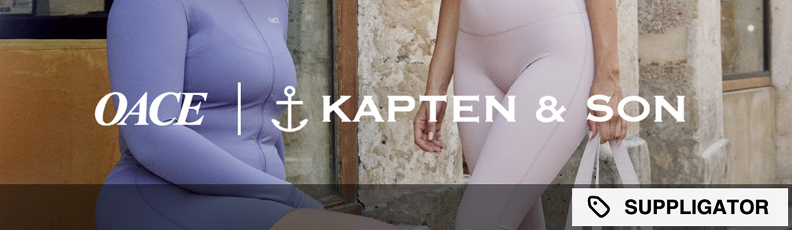 OACE x Kapten & Son – Collaborazione con il lancio di una borsa da palestra
