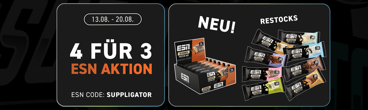 Promozione “4 al prezzo di 3” da ESN in occasione del lancio del Designer Bar Hazelnut Caramel