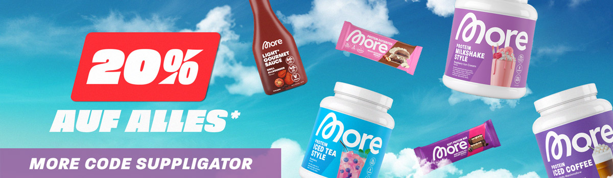 Sconto del 20% su tutto da More + Sconto del 40% su Zerups prorogato