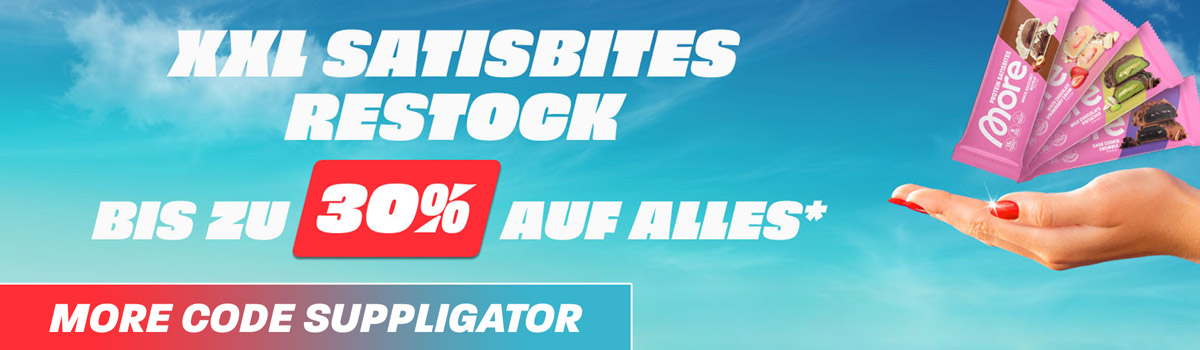 Fino al 30% di sconto su tutto da More con l’offerta speciale Satisbites