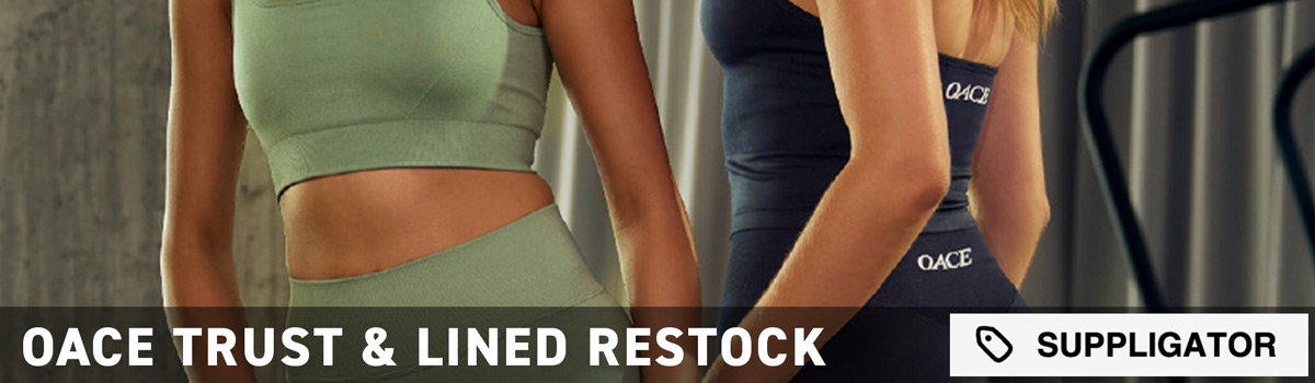 OACE Trust & Lined Restock con sconti fino al 15%