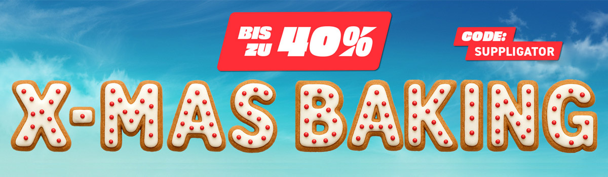 Fino al 40% di sconto con la promozione “More X-Mas Baking”, con tanti rifornimenti