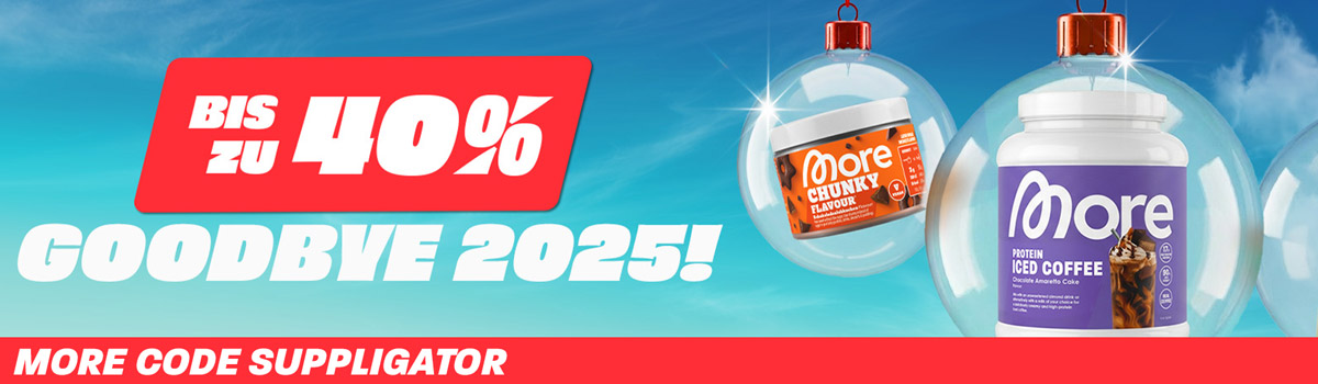 Fino al 40% di sconto con la promozione More Goodbye 2025