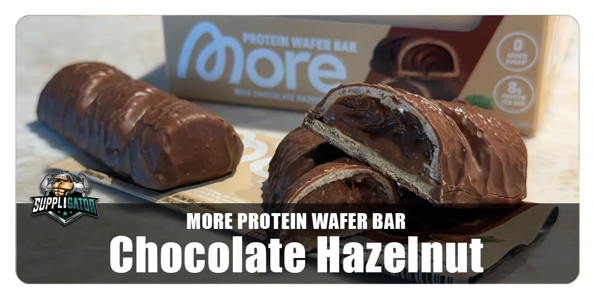 More Wafer Bar – Un’alternativa ricca di proteine al Kinder Bueno