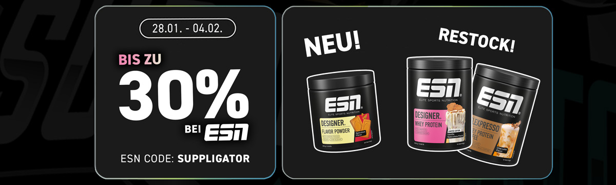 Promozione ESN Proteine & Food con sconti fino al 30%