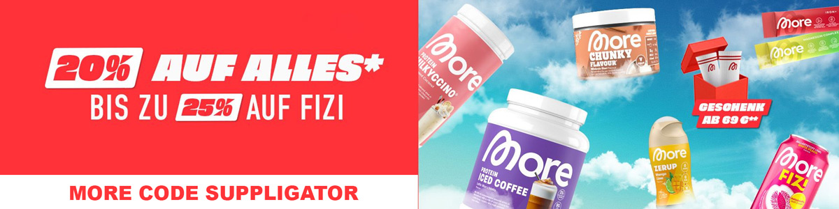 20% di sconto su tutto da More, con tante novità in arrivo
