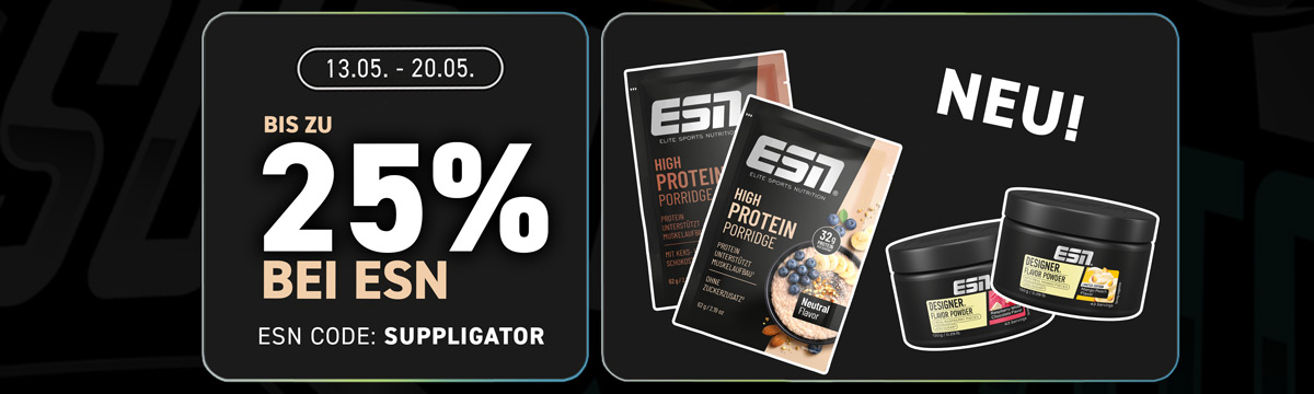 Fino al 25% di sconto su ESN con tanti nuovi prodotti