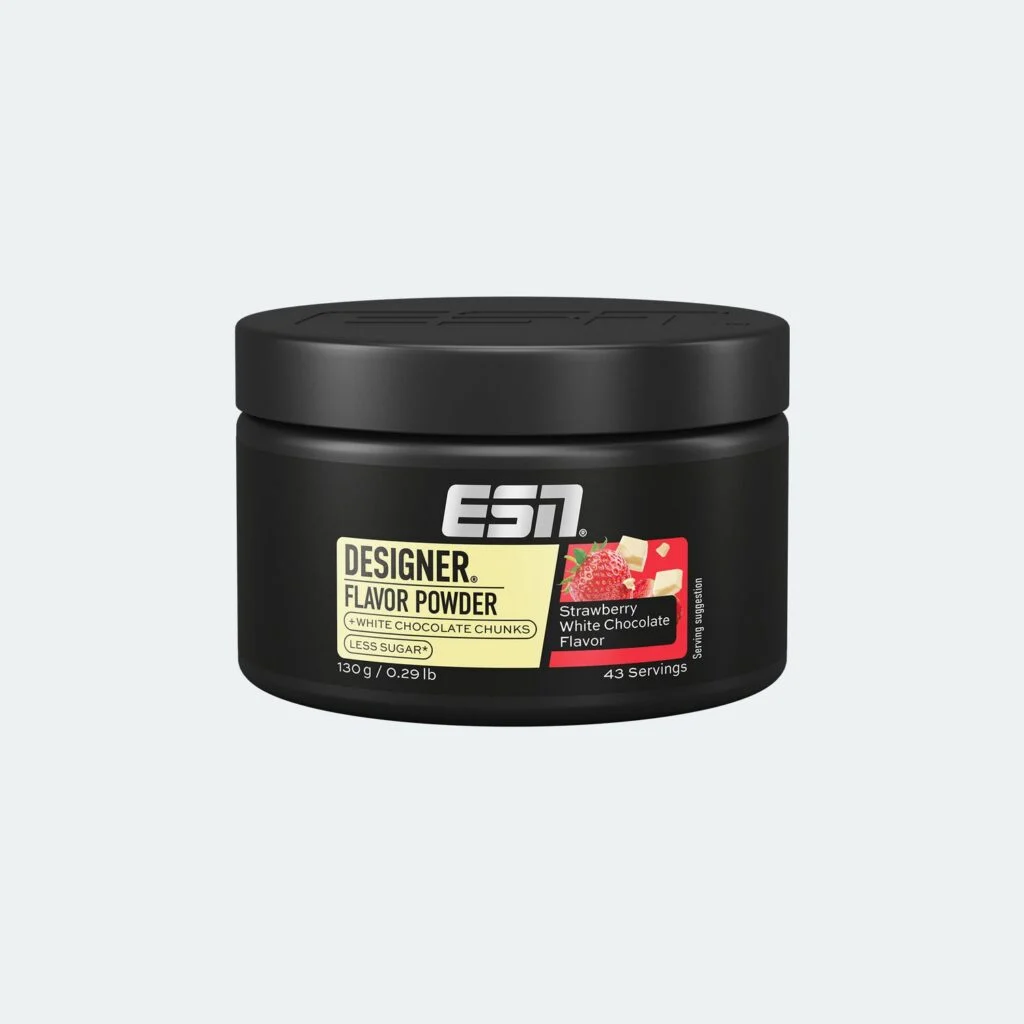 Geschmackspulver: Designer Flavour Powder – Strawberry White Chocolate