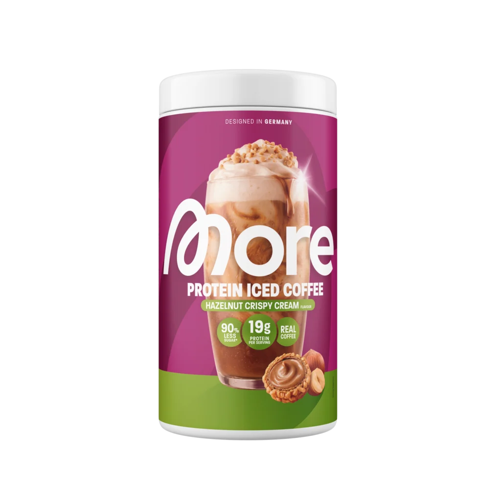 Protein Iced Coffee – Hazelnut Crispy Cream