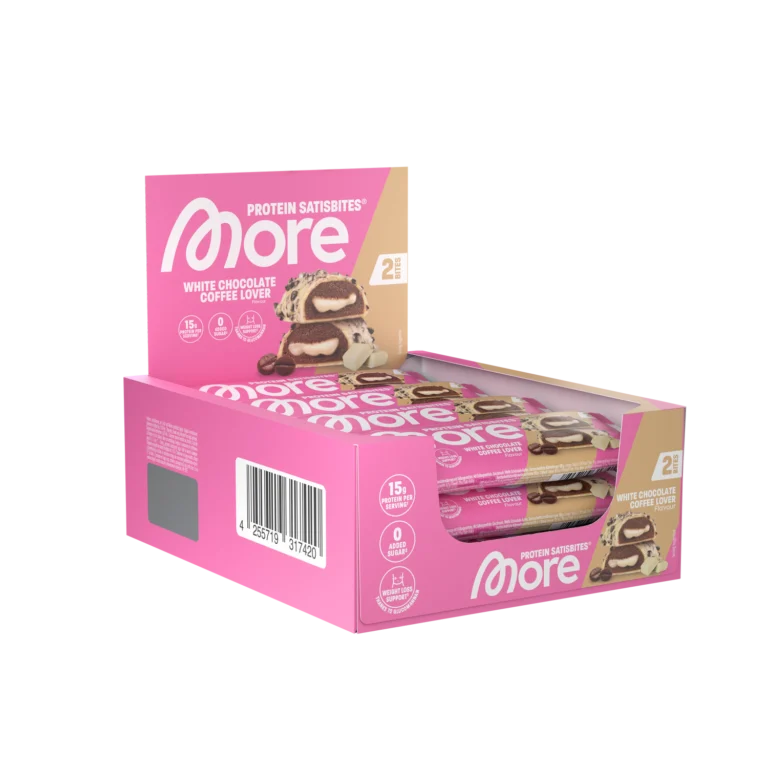More Protein Satisbites White Chocolate Coffee Lover