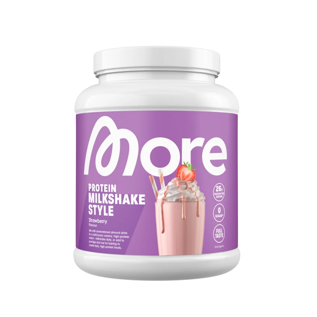 More Protein – Strawberry Milkshake