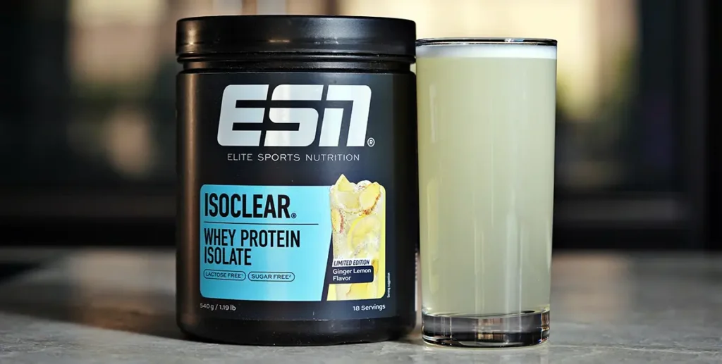 Isoclear Whey Protein Isolate Ginger Lemon