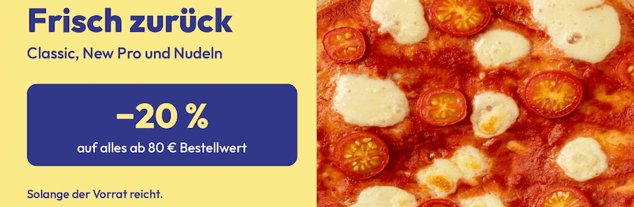 20% di sconto su tutto da More Taste