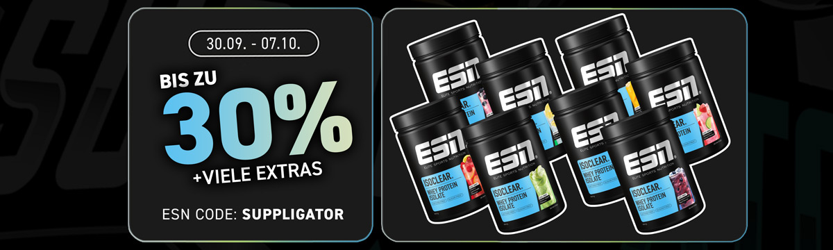 Fino al 30% di sconto durante la Settimana dell’idratazione e dell’immunità di ESN